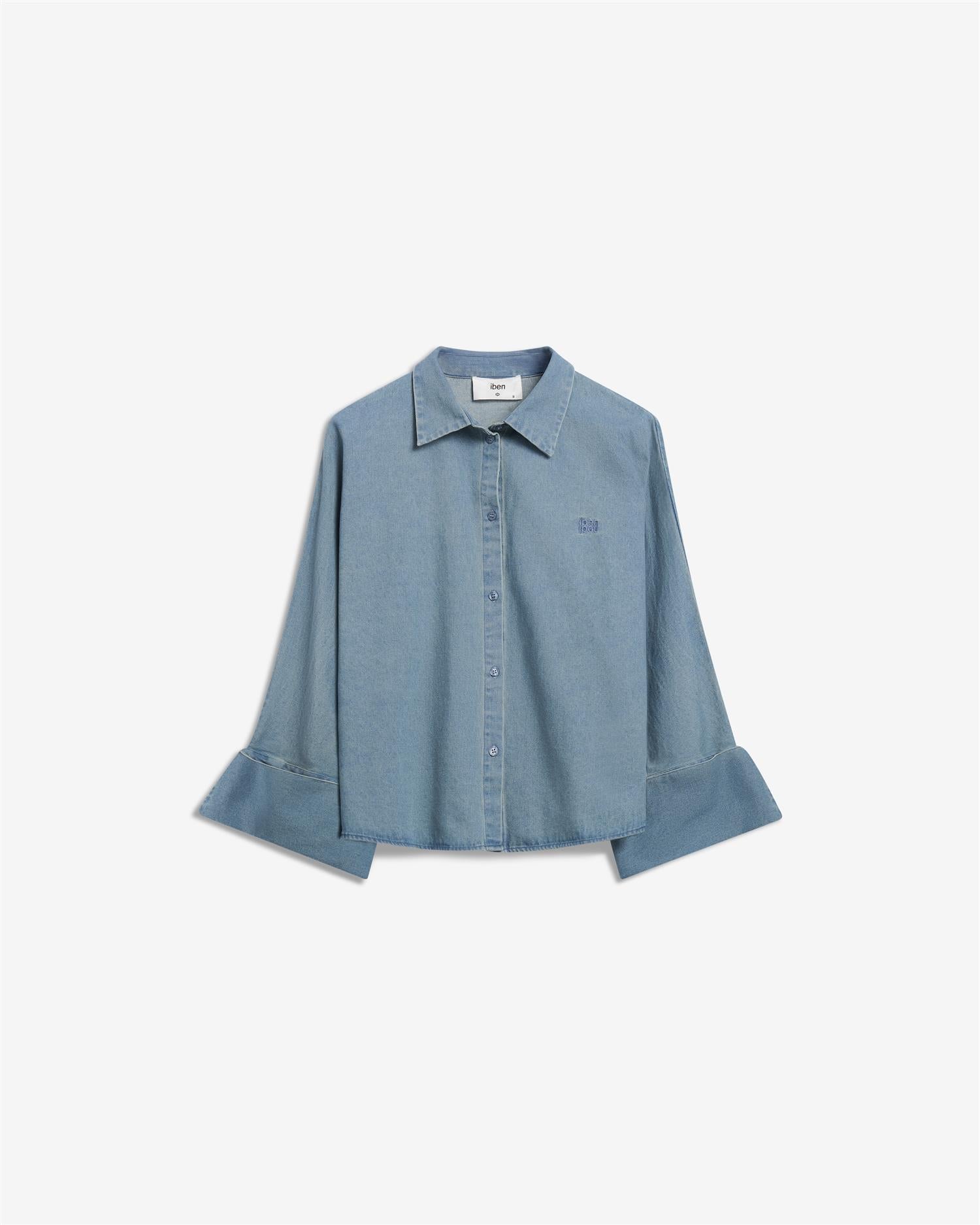 Bluser | Atari Denim Shirt Chambray Blue